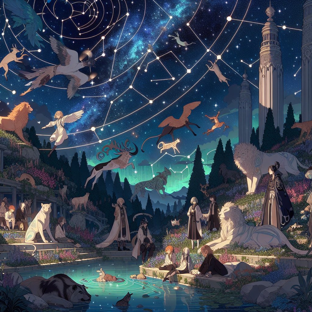 悲しみの　夜空に咲いて　オリオン座
