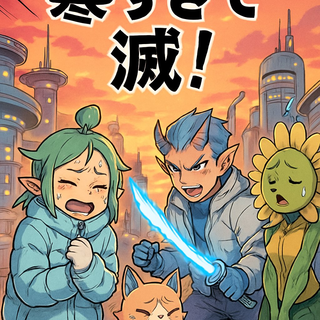 寒すぎて　滅！